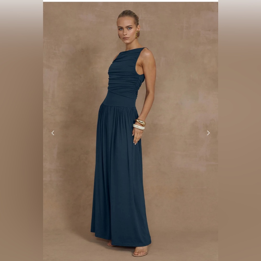 RUNAWAY THE LABEL
NALLA MAXI DRESS - green/teal